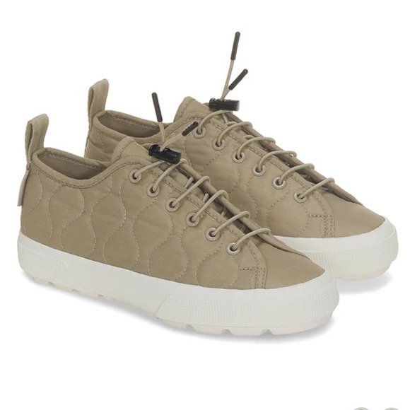 Superga Tank Quilted Nylon Sneakers - Picture 1 of 9